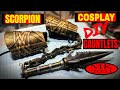 Mortal Kombat 2021 inspired Scorpion Cosplay gauntlets DIY EVA foam build and full cosplay reveal