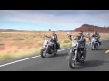 Американский байкер Свобода на открытой дороге Harley Davidsons
