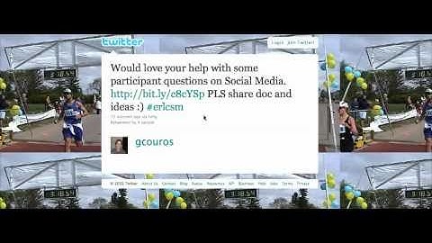 Crowdsourcing Using Google Docs and Twitter