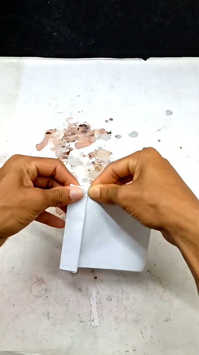 Air pop with paper
