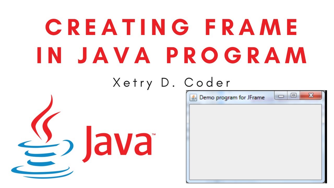 Making UI / GUI with Java || How to create JFrame? - YouTube