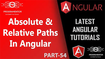 54 | Absolute And Relative In Angular | Relative Navigation Angular | Routing Angular (Hindi/Urdu)