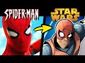 What if SPIDER-MAN CHARACTERS were in STAR WARS? (Stories and Speedpaint)