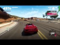 Forza Horizon Red Rock Descent race in Ferrari Spyder&#39;s