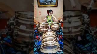 Chinese Girl Playing Drums Tiktok Chinese Girl Playing Drums Tiktok