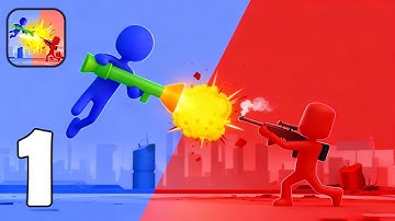 Bazooka Boy - Blow Up Obstacles & Complete Explosive Missions - Part 1 - Gameplay Walkthrough