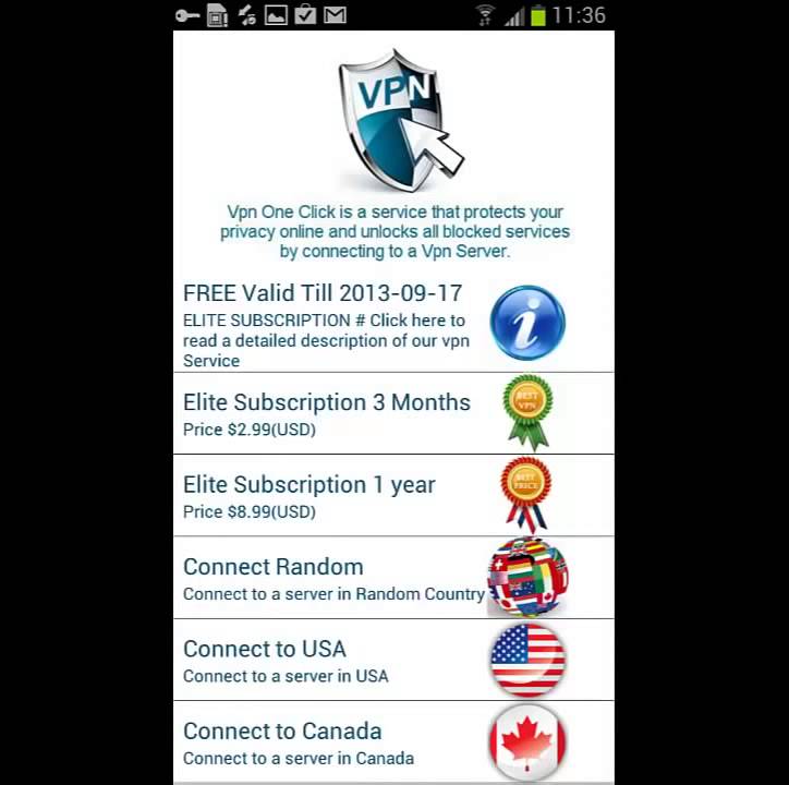 how to install vpn one click on android