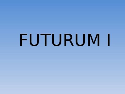 Futurum 1 indicativi латинских глаголов