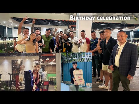 BIRTHDAY CELEBRATION 🍾 / CAKE LE HOLI KHELYO YR 😂🙁