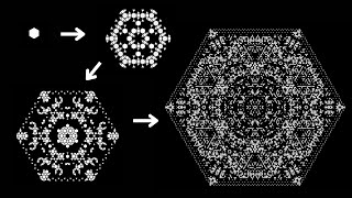 Tessellation Automata | Rhombitrihexagonal Tiling | 3 (B134 S012)