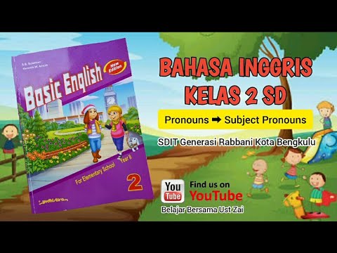 buku bahasa inggris kelas 2 sd yudhistira
