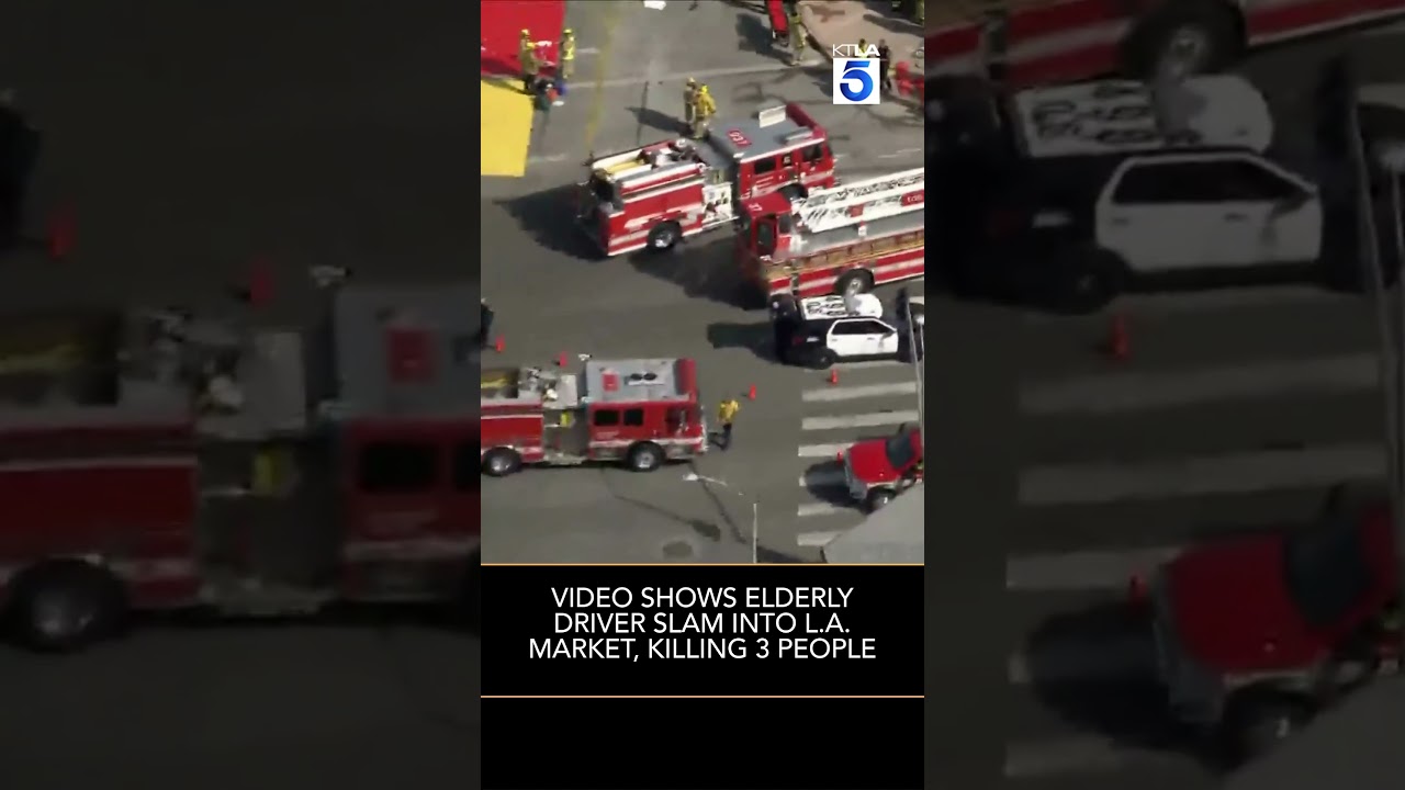 Westwood grocery store crash caught on video