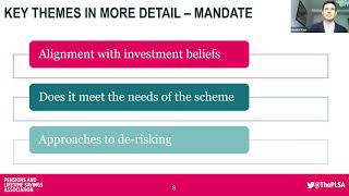 PLSA Webinar: Fiduciary management: The next wave of CMA retendering
