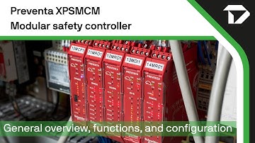 Preventa XPSMCM Modular safety controller | General overview, functions & configuration
