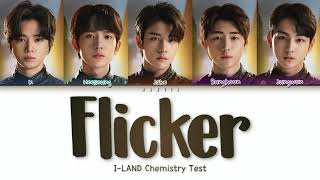 I-LAND - Flicker (박성훈, 양정원, 이희승, 제이크, 케이) Lyrics (Color Coded/Han/Rom/Eng) Resimi