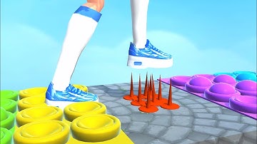 Tippy Toe 👸👑 🌈 MAX LEVELS All Levels Gameplay Walkthrough Android, iOS NEW UPDATE!!