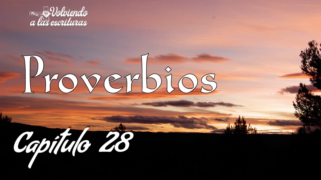 Proverbios 28 Audio Biblia - YouTube