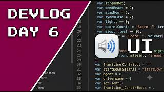 Adding UI for my game | Devlog #6 Godot Wild Jam