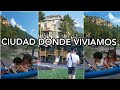 LES ENSEÑO LA CIUDAD DONDE VIVIAMOS BOLZANO/LLEVAMOS A DOMINIC AL PARQUE CON SU PRIMITA