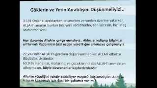 Kuran Huzur Bulmanın Formülünü Açıklıyor