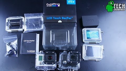 GoPro Hero 3+ Black Edition Lcd Touch BacPac ( Limited Edition) Unboxing and First Look