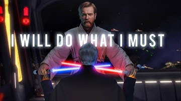 What If Obi Wan Defeated Dooku INSTEAD of Anakin Skywalker