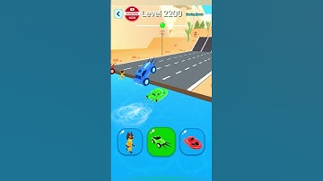 Shape shifting2 game level- 2200 hyper casual game #shapeshifting  #gameplay #gaming #shortvideo