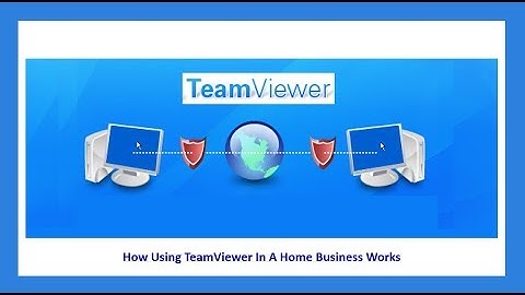 How Using Teamviewer In A Home Business Works