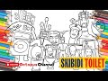 Skibidi Toilet – Color Your Favorite Characters and Scenes | Octopus Channel Coloring