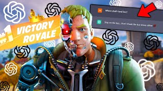 FORTNITE BUT AI CHOOSES MY LOOT OR CHALLENGE!