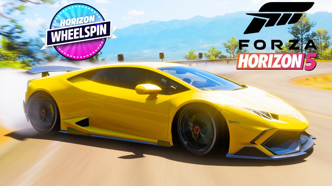 My Huracan Build + Horizon Wheelspin!! (Forza Horizon 5