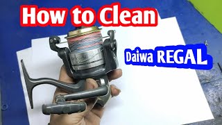 How to Clean DIAWA REGAL/Basic Spinning Reel Maintenance Tutorial/ How to fishing ,videos fishing