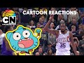 Cartoons React to Best Plays | NBA In-Season Tournament | Cartoon Network