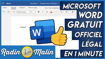 Comment se connecter à Microsoft Word ?