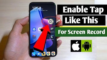 Best Screen Recorder - how to enable touch pointer on android and iPhone