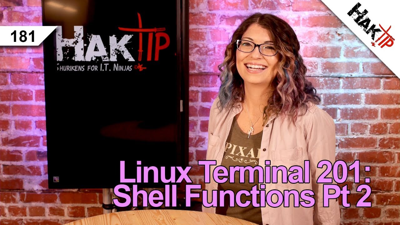 How To Use Shell Functions Pt 2 Linux Terminal 201 HakTip 181 YouTube