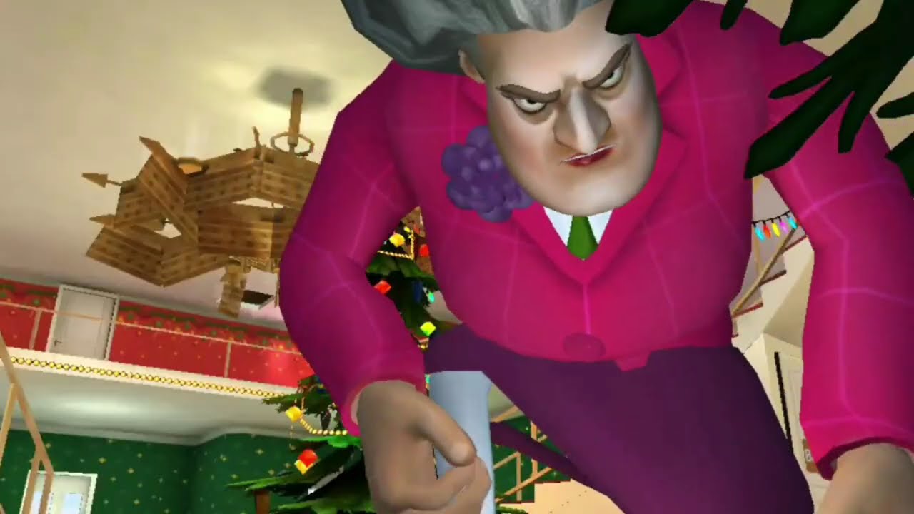 Scary teacher 3D christmas event mein Maja aa gya