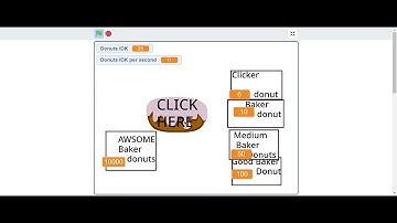 Look at my scratch game. DONUT CLICKER