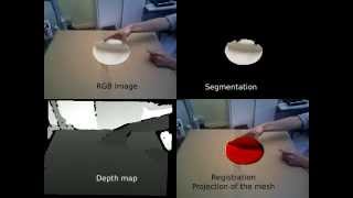 Tracking and servoing on an elastic deformable object with an RGB-D sensor