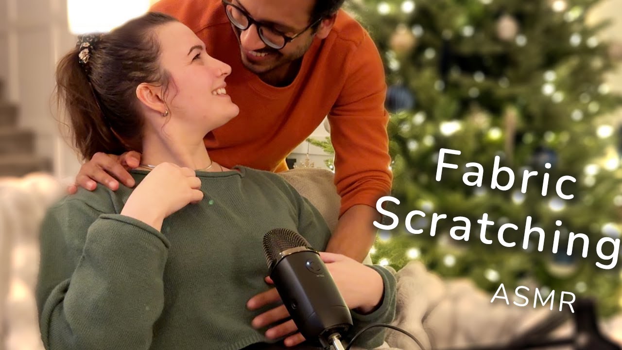 ASMR Fabric scratching Fast and agressive