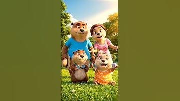 Gia Đình Rái Cá Đi Dã Ngoại – Siêu Dễ Thương & Vui Hết Nấc 🦦🌳 #giadinh #cartoon #animation