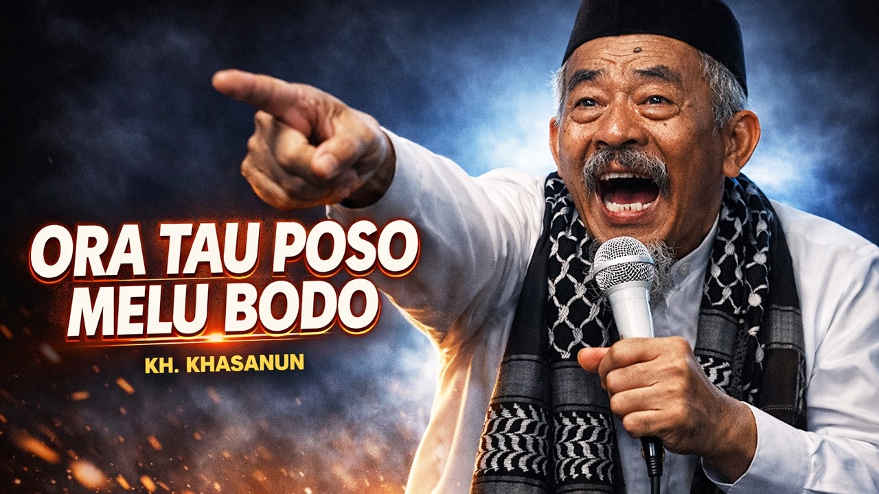 Pengajian Lucu Jawa KH Khasanun Ponorogo 2026 | Ora Tau Poso Kok Melu Bodo, Jamaah Ngakak!
