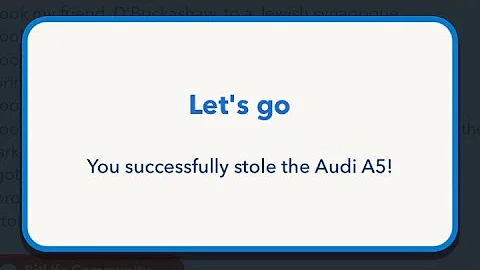 How do you successfully steal a car in BitLife? (2023)