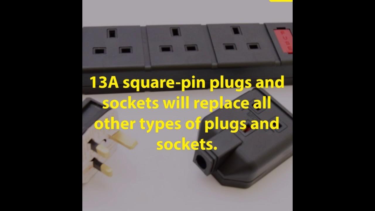 BeInformed 13A Square Pin Plugs The New Norm YouTube
