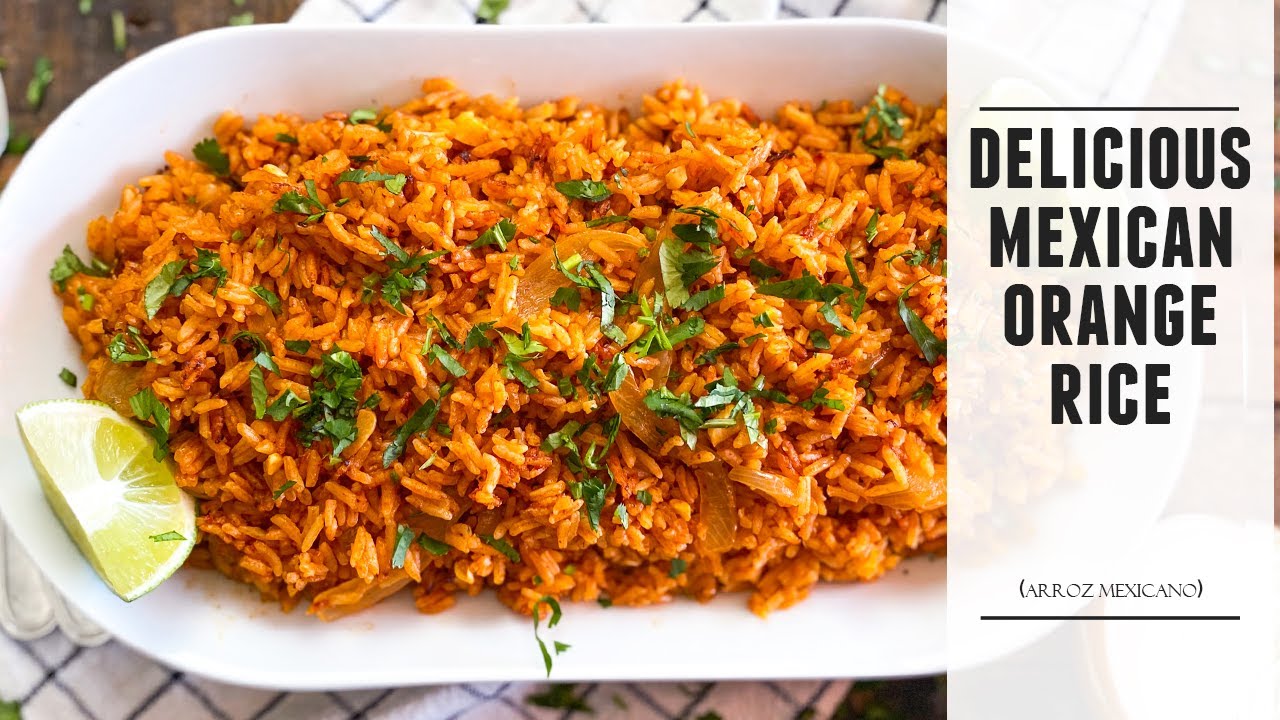 The BEST Mexican-Style Orange Rice | Easy & DELICIOUS 30 Minute Recipe | Spain on a Fork