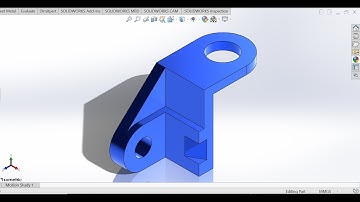 solidworks tutorial ejector bracket part 41
