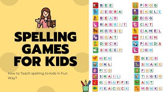 Spelling Games for Kids | 3 Letter Words | CVC Words |  Puzzle Games for Kids screenshot 5