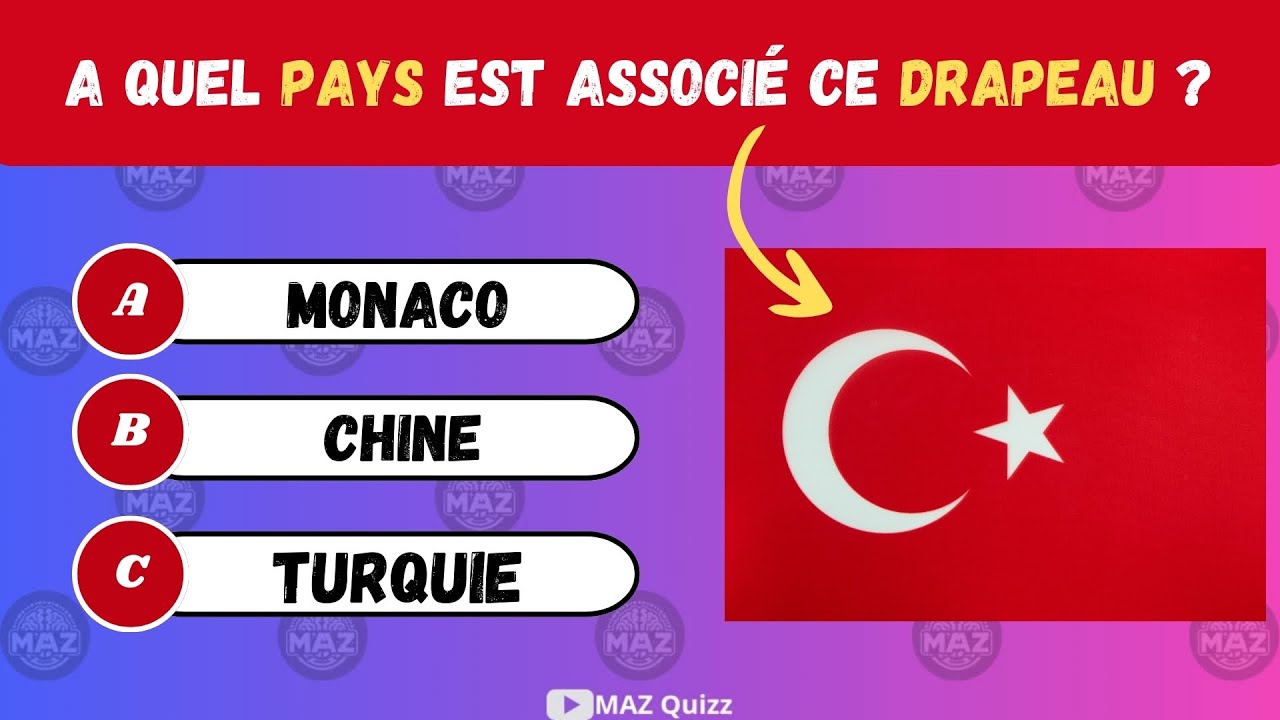 20 QUESTIONS pour TESTER TON SAVOIR 🧠🤯 | Quiz Culture Générale | MAZQuizz