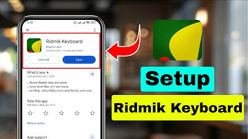 How to Setup Ridmik Keyboard On Android