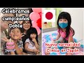 celebramos Cumpleaños doble+nueva normalidad en la clinica de mi hija+ Japon
